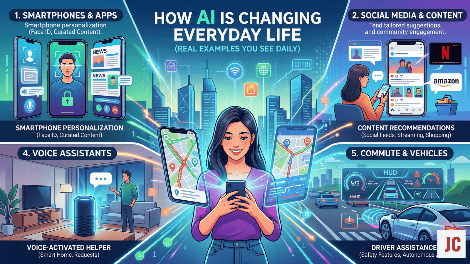 How AI Is Changing Everyday Life (Real Examples You See Daily)