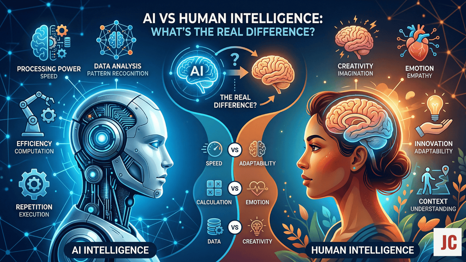 AI vs Human Intelligence: What’s the Real Difference?