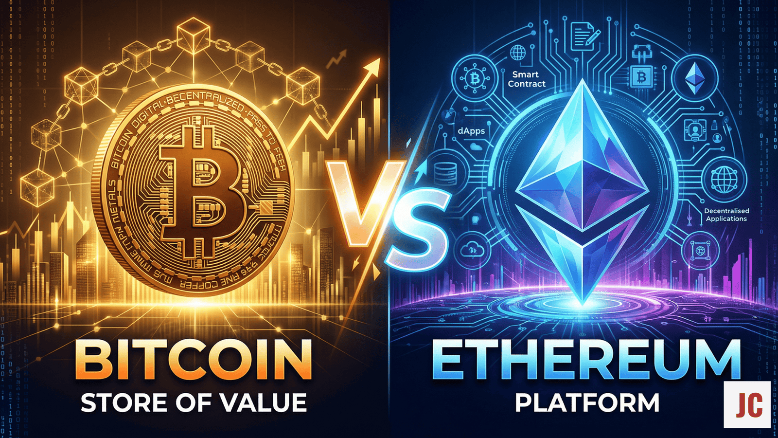 Bitcoin vs Ethereum: Which Is Better? (Complete Beginner’s Guide)
